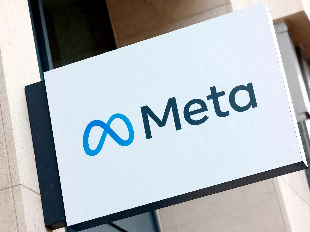 Perusahaan teknologi, Meta. (REUTERS/Yves Herman)
