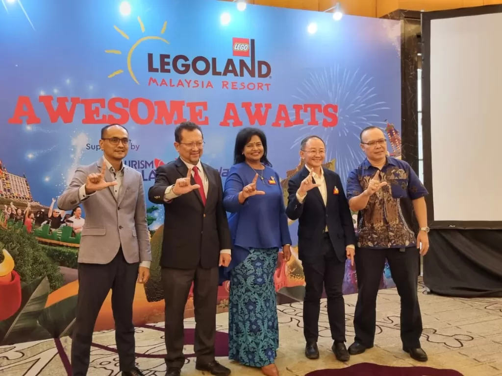 Legoland persembahkan pengalaman baru untuk libur panjang travellers di 2023, The Westin Jakarta, Rabu (8/3/2023). (Indozone/Arvi Resvanty)