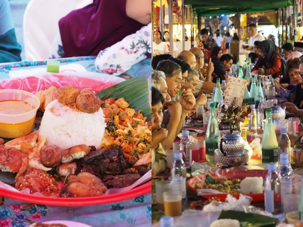 Bazar Tahunan Ramadhan Kampong Gelam Singapura. (Z Creators/Adelia Mita Morsha)