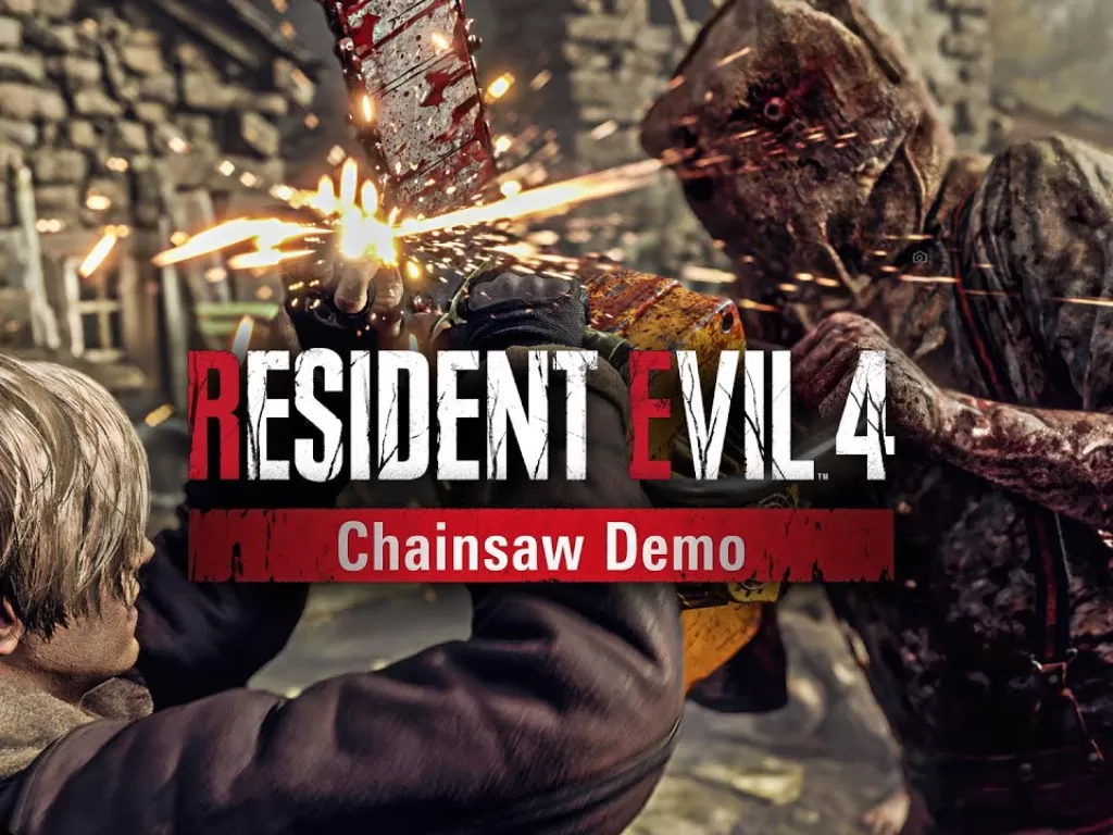 Resident Evil 4 Remake Chainsaw Demo. (Residence of Evil)