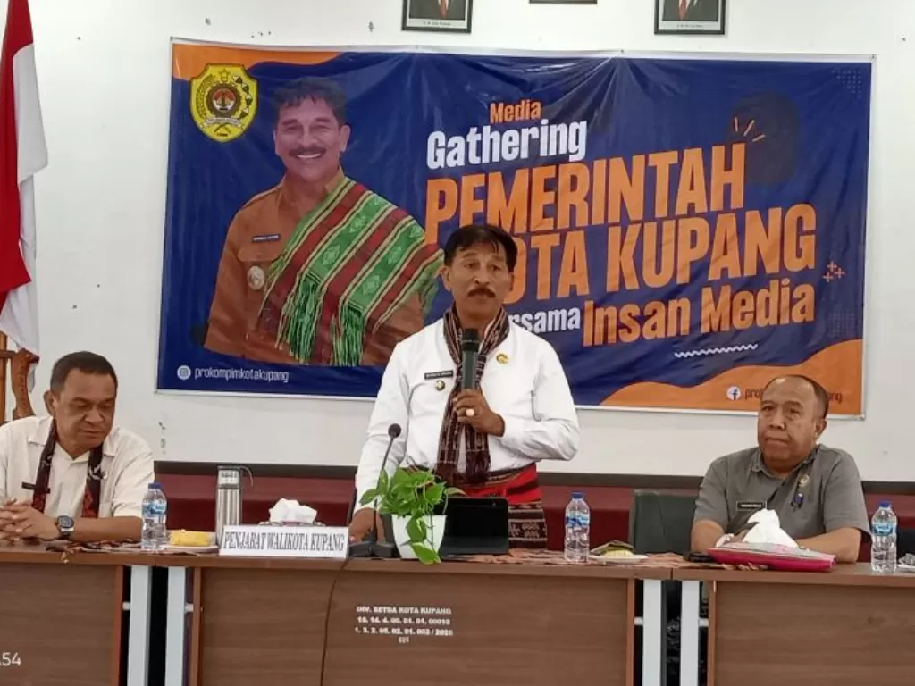 Penjabat Wali Kota Kupang Provinsi Nusa Tenggara Timur George Melkianus Hadjoh (ANTARA/Benny Jahang)
