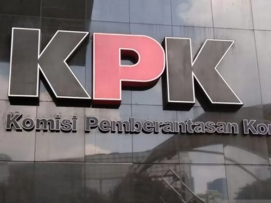 Logo KPK. (Indozone/Asep Bidin Rosidin)