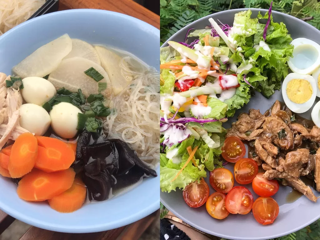 Menu buka puasa untuk diet (Instagram/@resepsehat_by.esf)