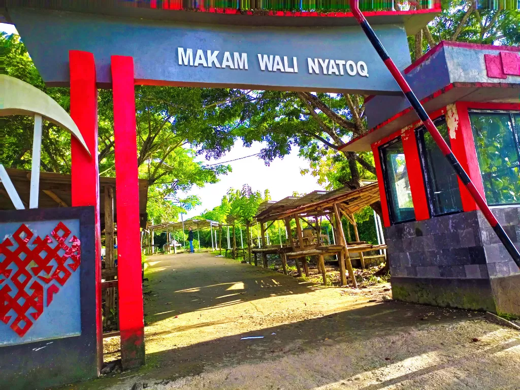 Makam Wali Nyatoq di Lombok. (Z Creators/Lalu Yat)