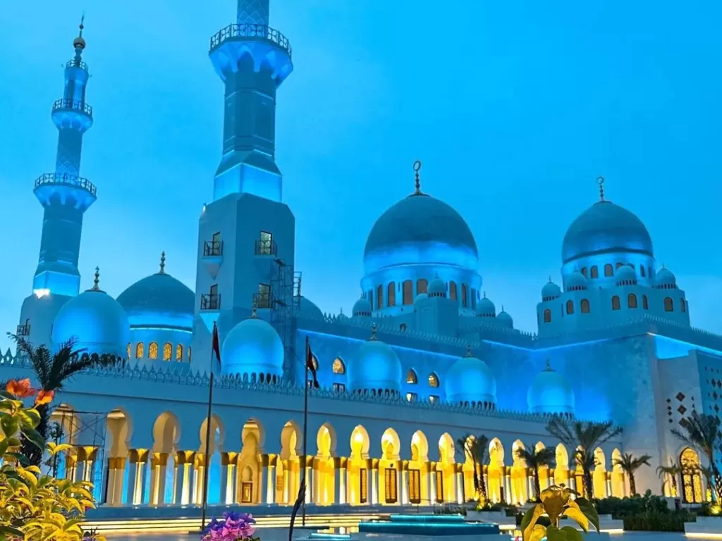 Salah satu ikon Kota Solo, Masjid Sheikh Zayed Solo. (Instagram/sheikhzayedgrandmosquesolo)