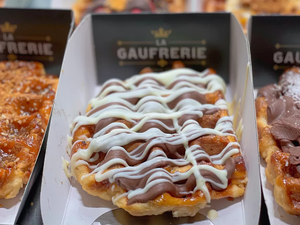Waffle La Gaufrerie Belgia. (Z Creators/Alan Munandar)