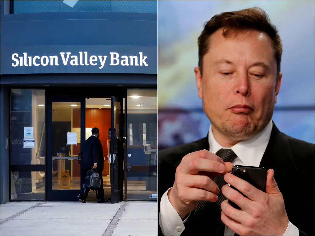 Elon Musk buka peluang akuisisi Silicon Valley Bank. (REUTERS/Brittany Hosea-Small/Joe Skipper)