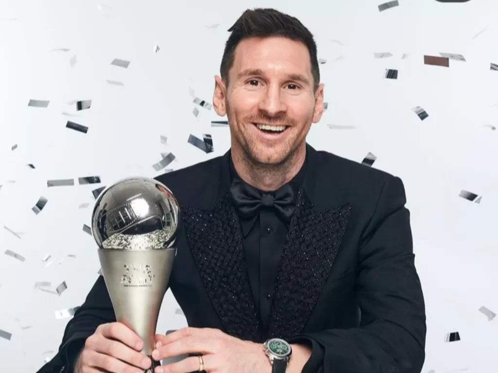 Lionel Messi Meraih Pemain Terbaik FIFA 2022 (Instagram/leomessi)