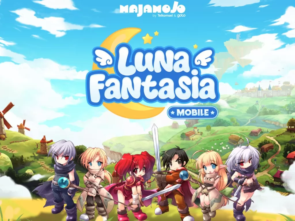 Luna Fantasia, game MMORPG terbaru resmi dirilis hari ini oleh Majamojo. (Majamojo)