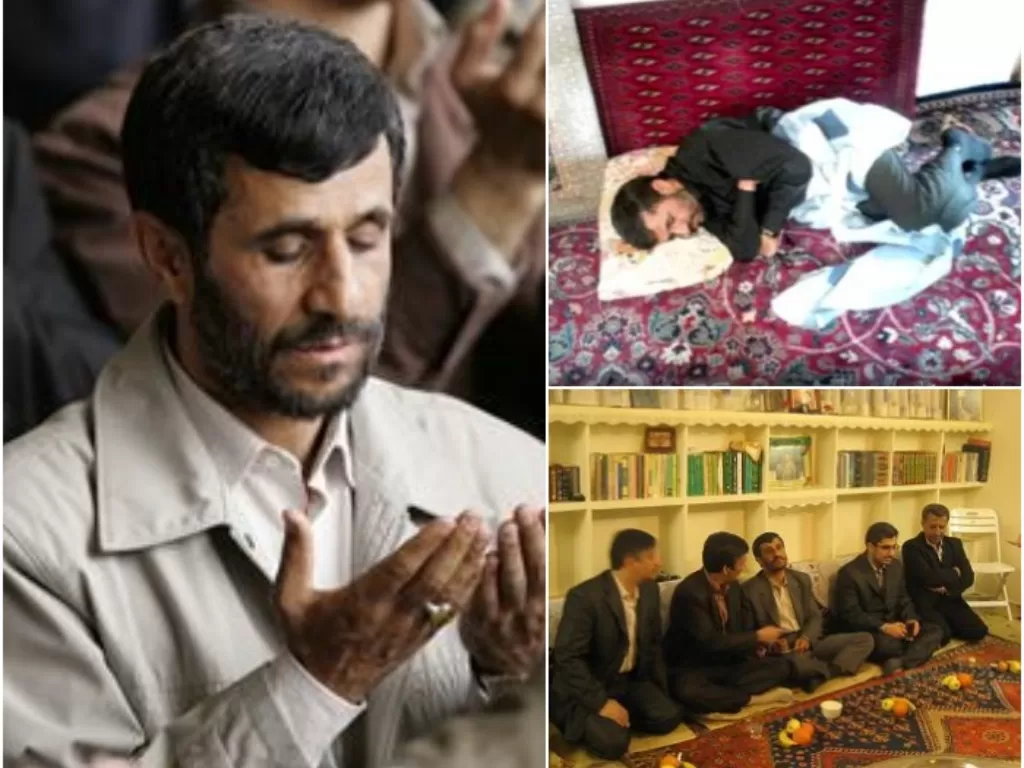 Mahmoud Ahmadinejad, sosok presiden paling sederhana saat itu. (Wikipedia).