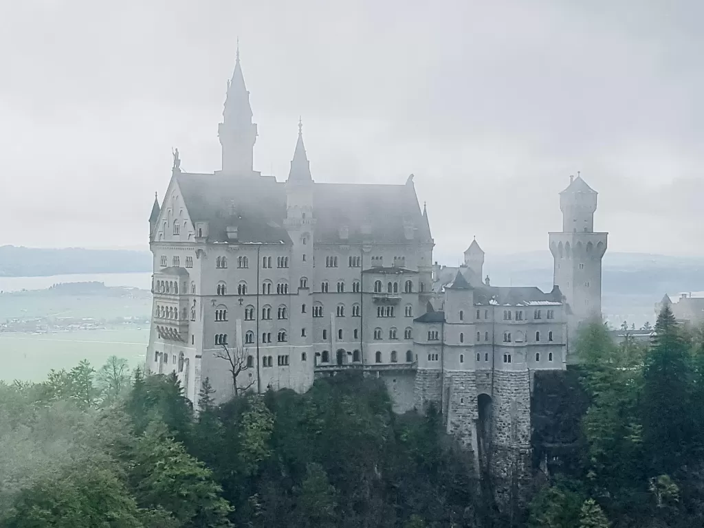 Kastil Neuschwanstein di Bavaria, Jerman. (Z Creators/Alan Munandar)