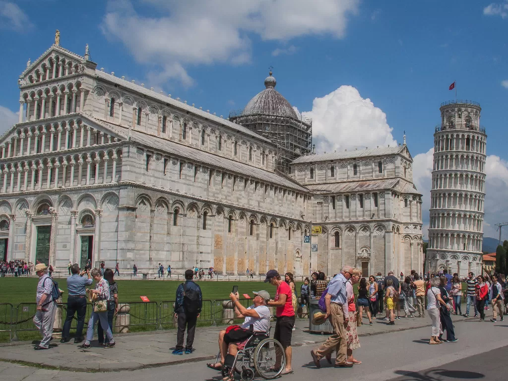 Menara Pisa di Italia (Z Creators/Alan Munandar)