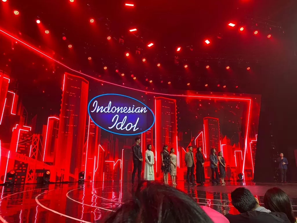 Panggung Indonesian Idol (Z Creators/Dina Yauma Asra)