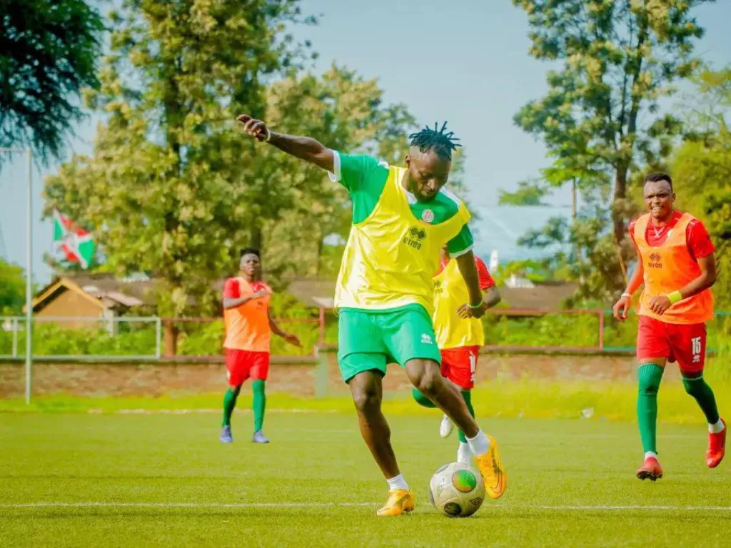 Timnas Burundi menjalani latihan (Federation de Football du Burundi)