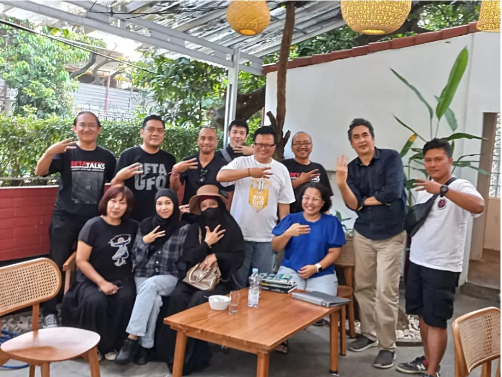 Komunitas BETA UFO Indonesia gathering. (Dok. Beta Ufo).