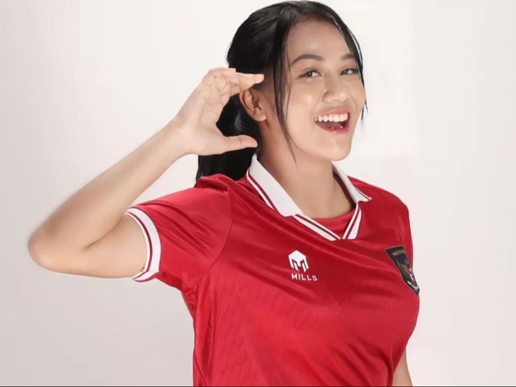 Pemain Persis Solo Women, Shafira Ika Putri Kartini berhasil mengantarkan klubnya sebagai juara Piala Pertiwi Jawa Tengah 2022 (Instagram/@shafiraikaputri13)