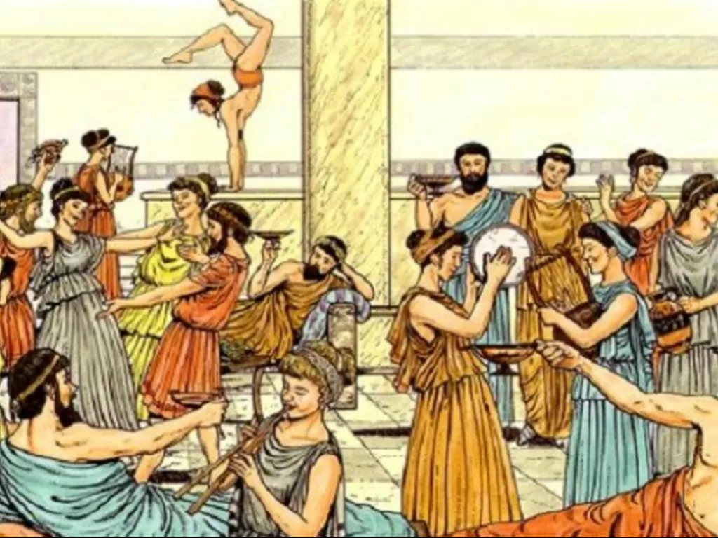 Ilustrasi PSK zaman Romawi Kuno. (liostverse.com)