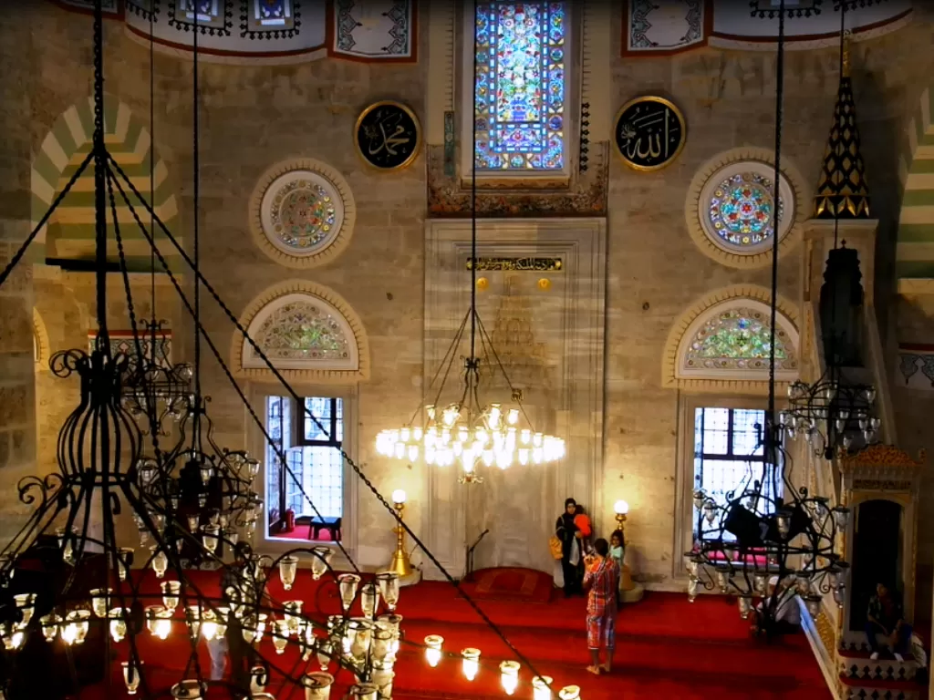 Masjid Mihrimah Sultan. (Z Creators/Elisa Oktaviana)