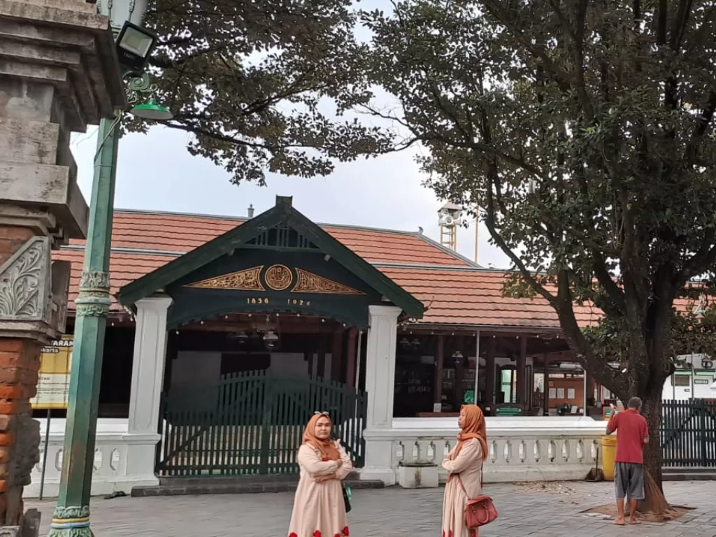 Masjid peninggalan kerajaan Islam Mataram di Jogja. (Z Creators/Diva Ami).
