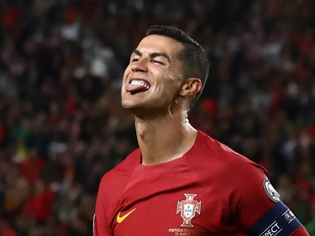 Kapten Timnas Portugal, Cristiano Ronaldo. (REUTERS/Pedro Nunes)