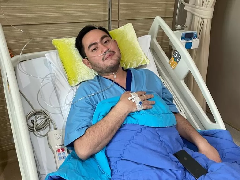 Penyanyi dangdut Nassar dilarikan ke rumah sakit. (Instagram/kingnassar88)