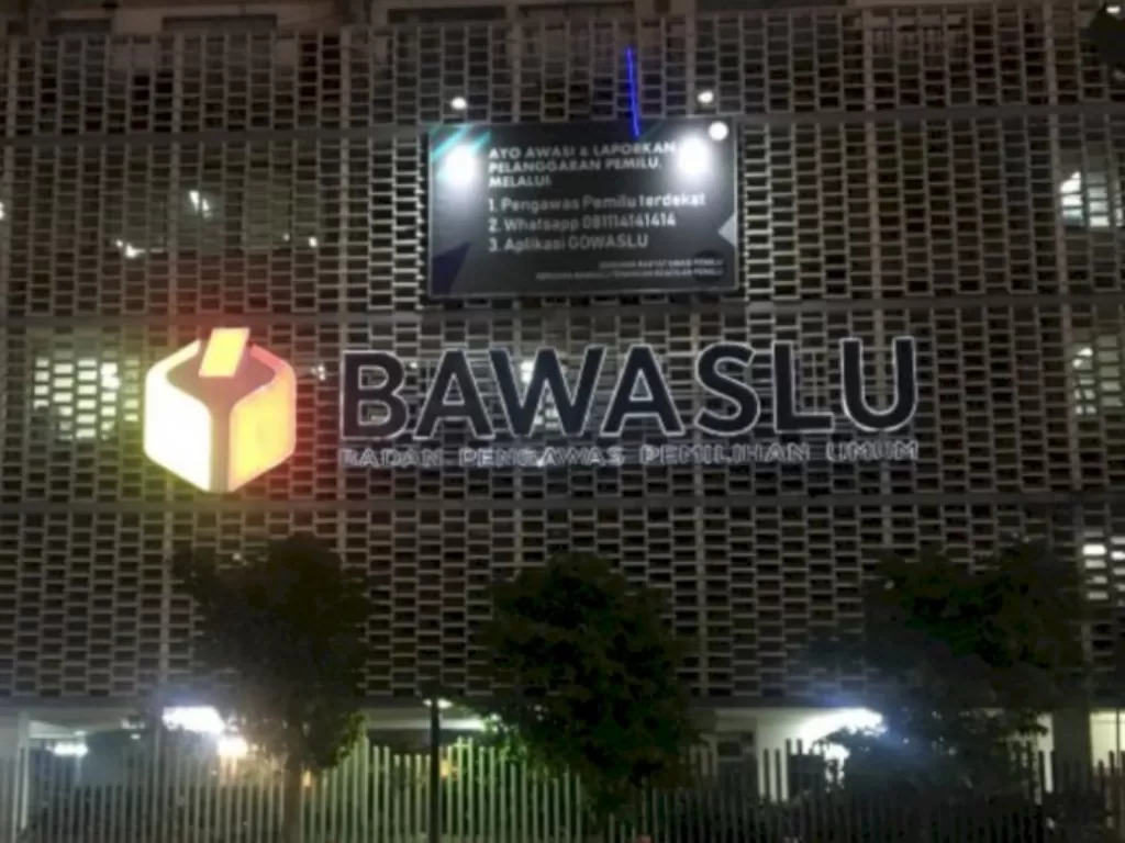 Gedung Bawaslu. (ANTARA/Aria Cindyara)