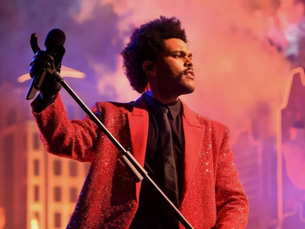 Penyanyi The Weeknd. (Instagram/@theweeknd)
