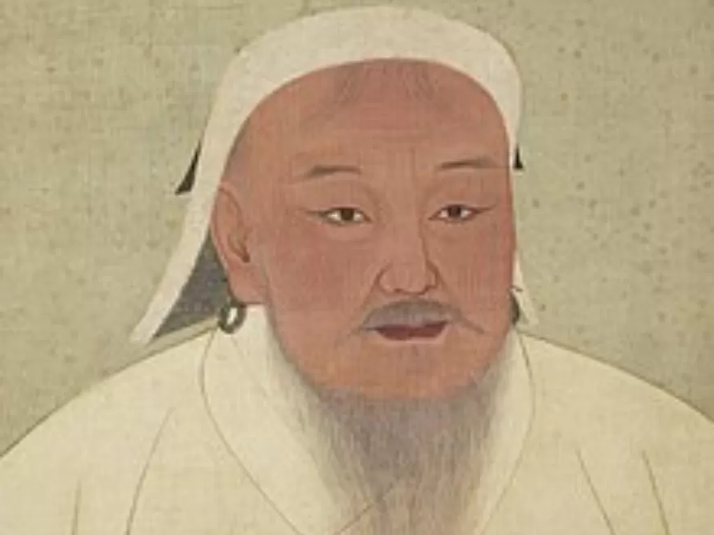 Genghis Khan, penguasa Mongol yang punya 6 istri dan 500 selir. (Wikipedia)