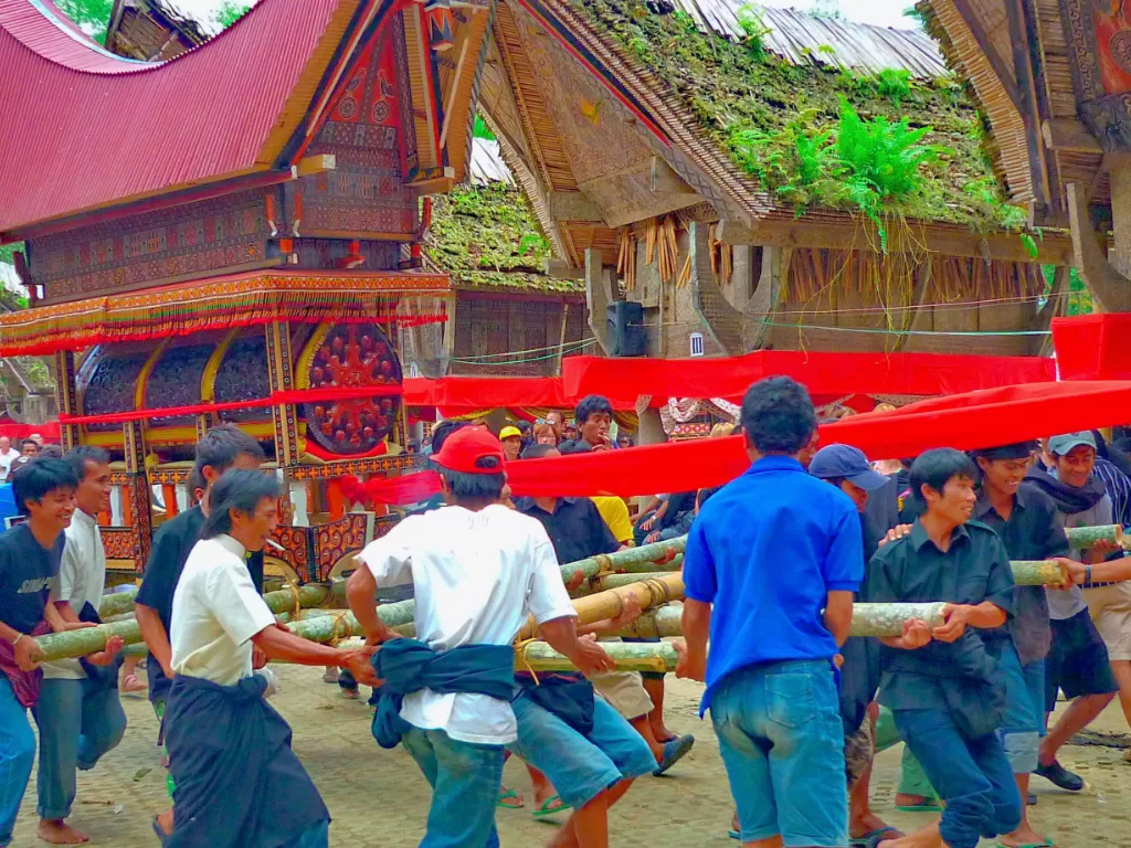 Rambu Solo, upacara kematian di Tana Toraja. (Z Creators/Alan Munandar)