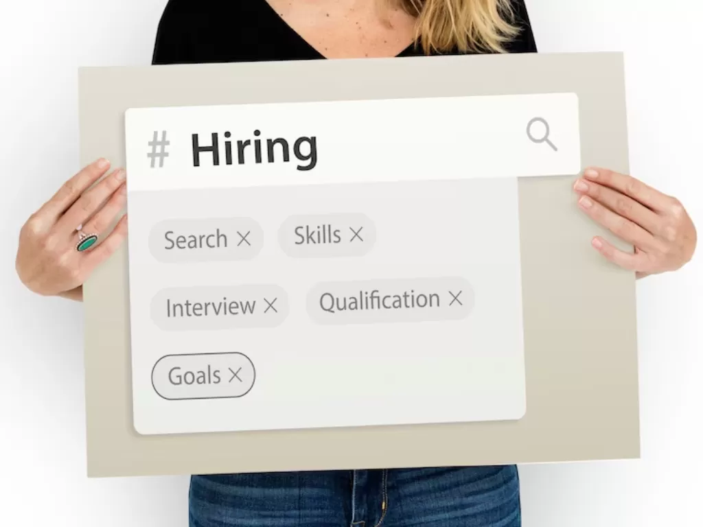 Ilustrasi wanita yang mencari pekerjaan. (Freepik/rawpixel.com)