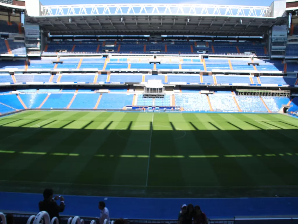 Stadion Santiago Bernabéu. (Z Creators/Fabiola Lawalata)