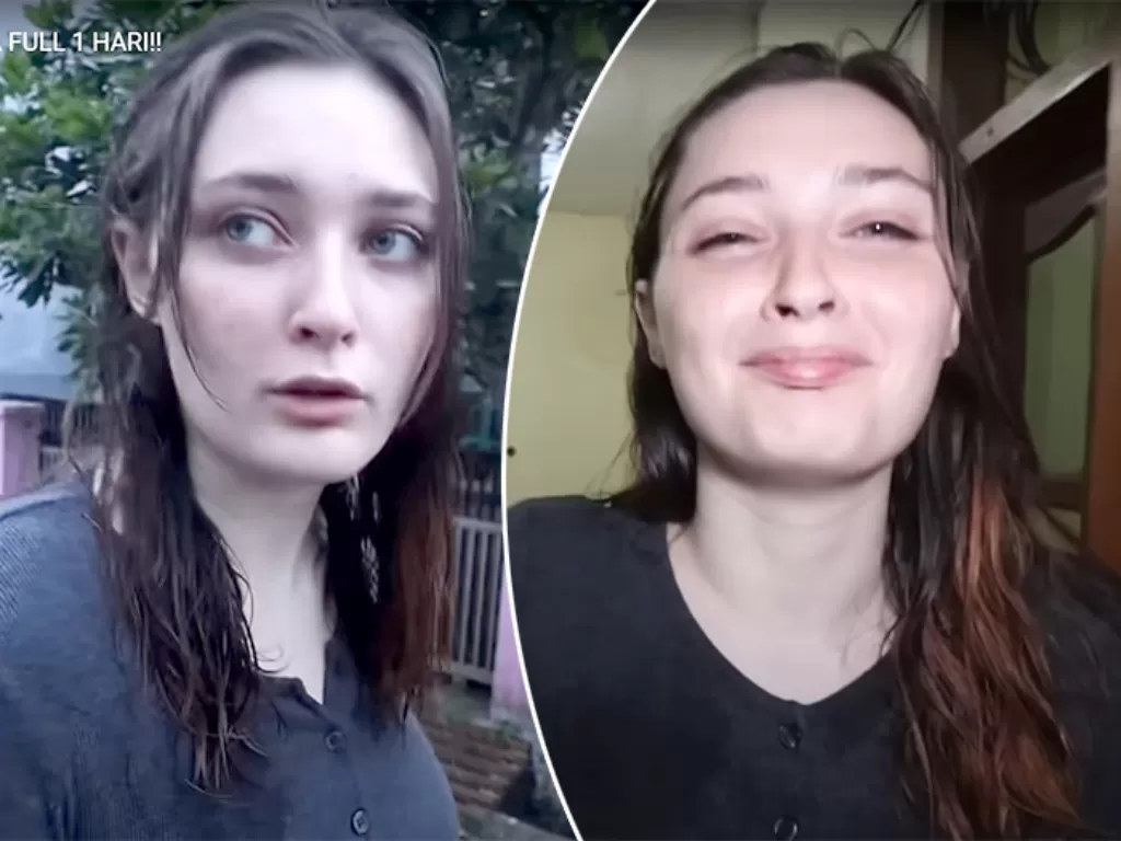 Ashley seorang youtuber yang menceritakan pengalaman puasa pertamanya. (Youtube/Beans Vlog)