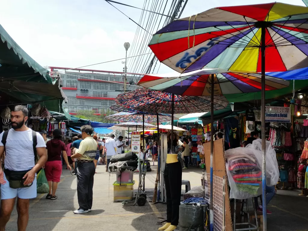 Pasar Chatuchak di Bangkok, Thailand (Z Creators/Alan Munandar)