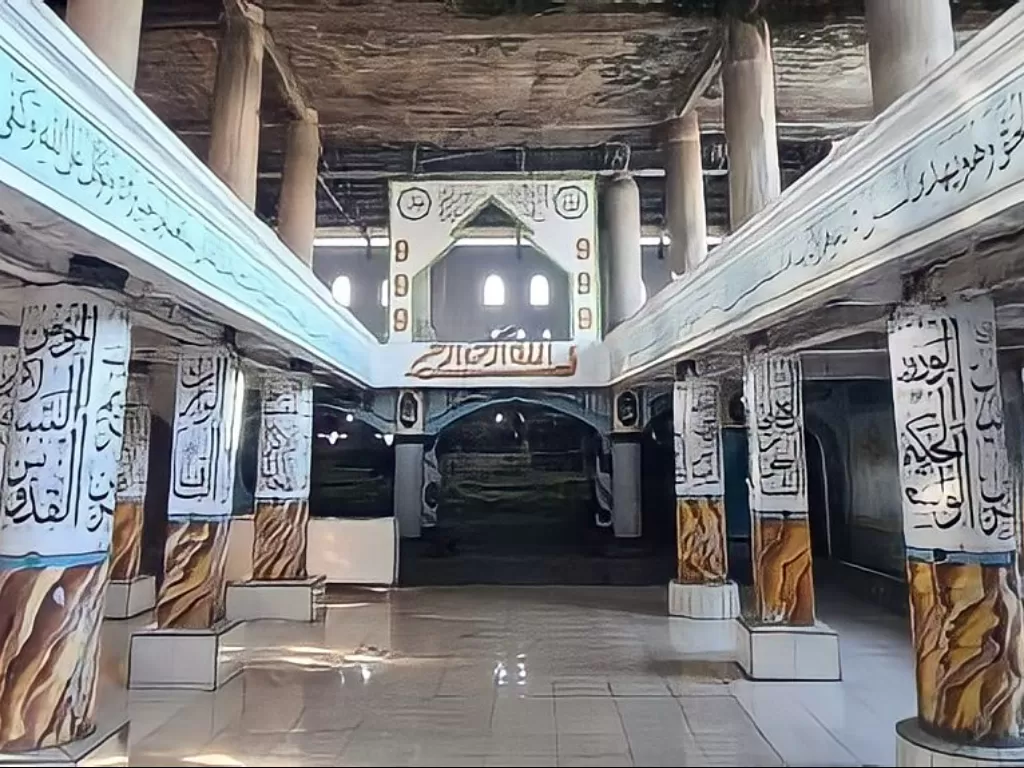 Masjid Pintu Seribu, Tangerang. (Z Creators/Asep Hermawan)
