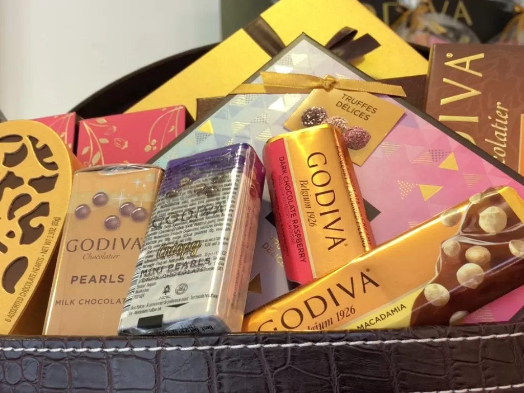 Toko coklat Godiva di Belgia (Z Creator/Fabiola Lawalata)