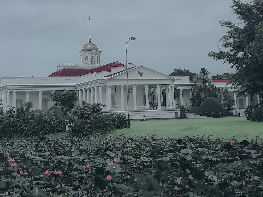 Pemandangan Istana Presiden Indonesia yang ada di Bogor alias Istana Bogor. (Z Creators/Wildan K Aditya)