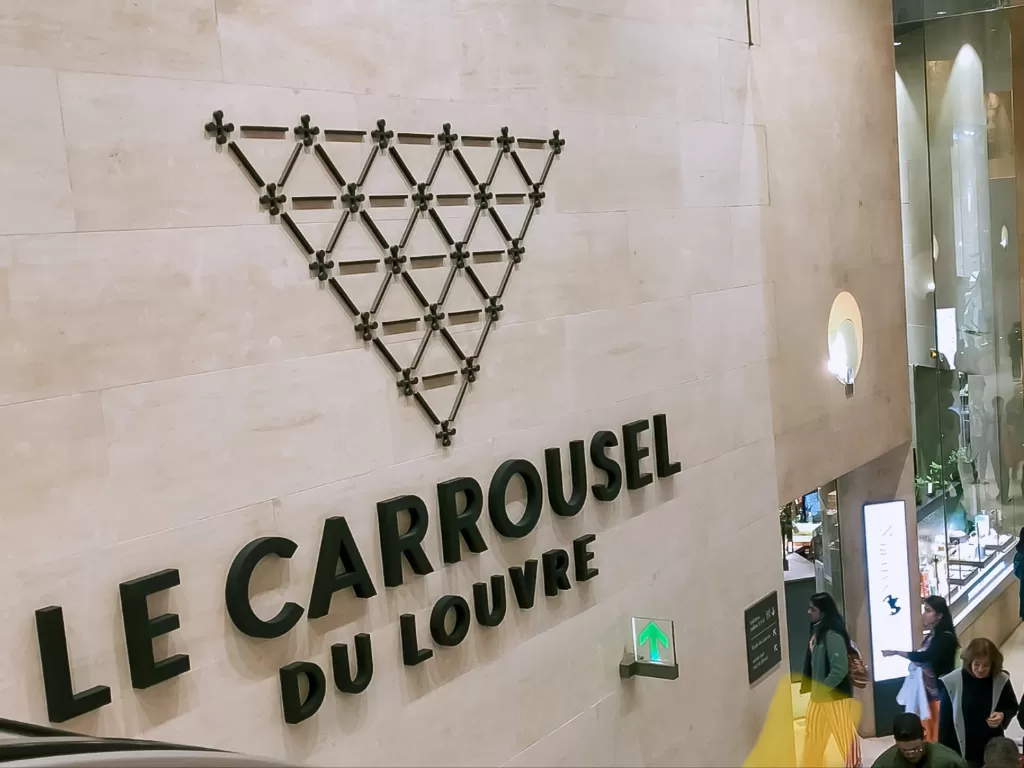 Toilette boutique terletak di lt 2 Le Carrousel Paris. (Z Creator/Fabiola Lawalata)