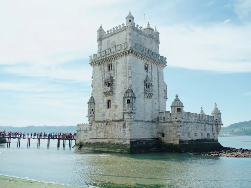Belem Tower di Portugal. (Z Creators/Alan Munandar)