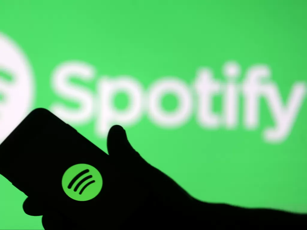 Platform streaming musik Spotify. (REUTERS/Dado Ruvic)