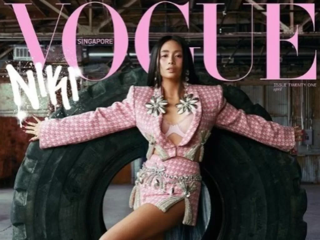 NIKI Zefanya di Majalah Vogue Singapore, April 2023 (Instagram/voguesingapore)