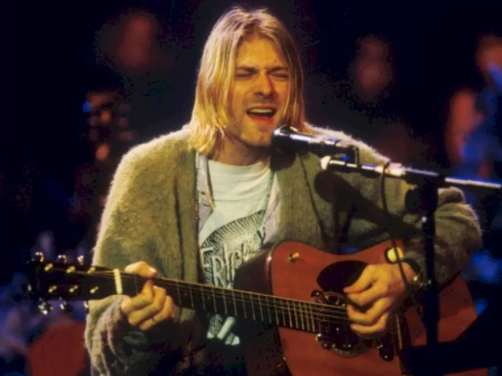 Kurt Cobain. (Youtube/MTV Unplugged)