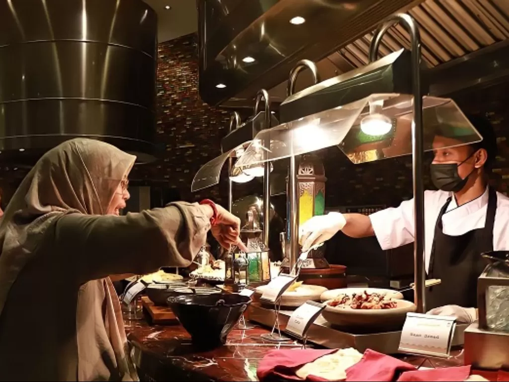 Novotel Tangerang sajikan menu khas Timur Tengah selama Ramadan 2023. (Z Creators/Asep Hermawan)
