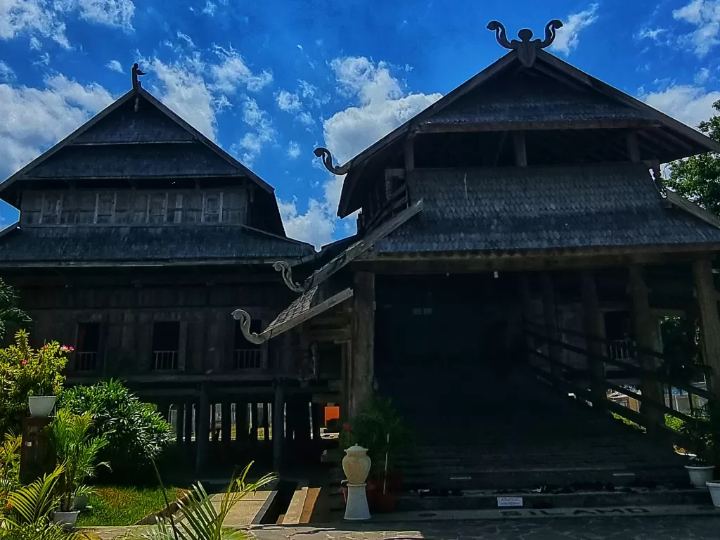 Istana Dalam Loka di Sumbawa. (Z Creators/Taufiq Hippy)