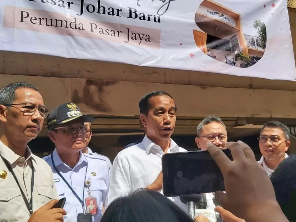 Presiden Jokowi lngatkan KPK Gak Buat Gaduh Soal Pencopotan Brigjen Endar Priantoro (INDOZONE/Asep Bidin Rosidin)
