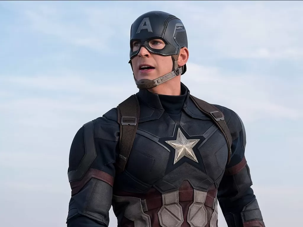 Chris Evans sebagai Captain America. (Marvel Studios)