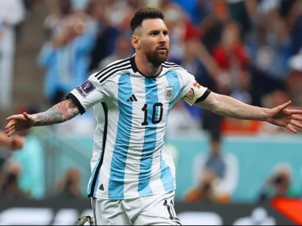  Lionel Messi, diharapkan tidak akan pernah pensiun, walaupun usianya sudah 50 tahun (Instagram/@leomessi)