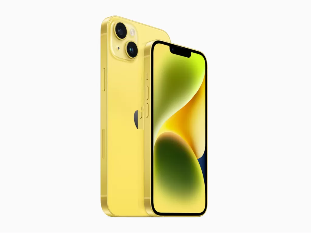 iPhone 14 Yellow resmi rilis di Indonesia. (Apple)
