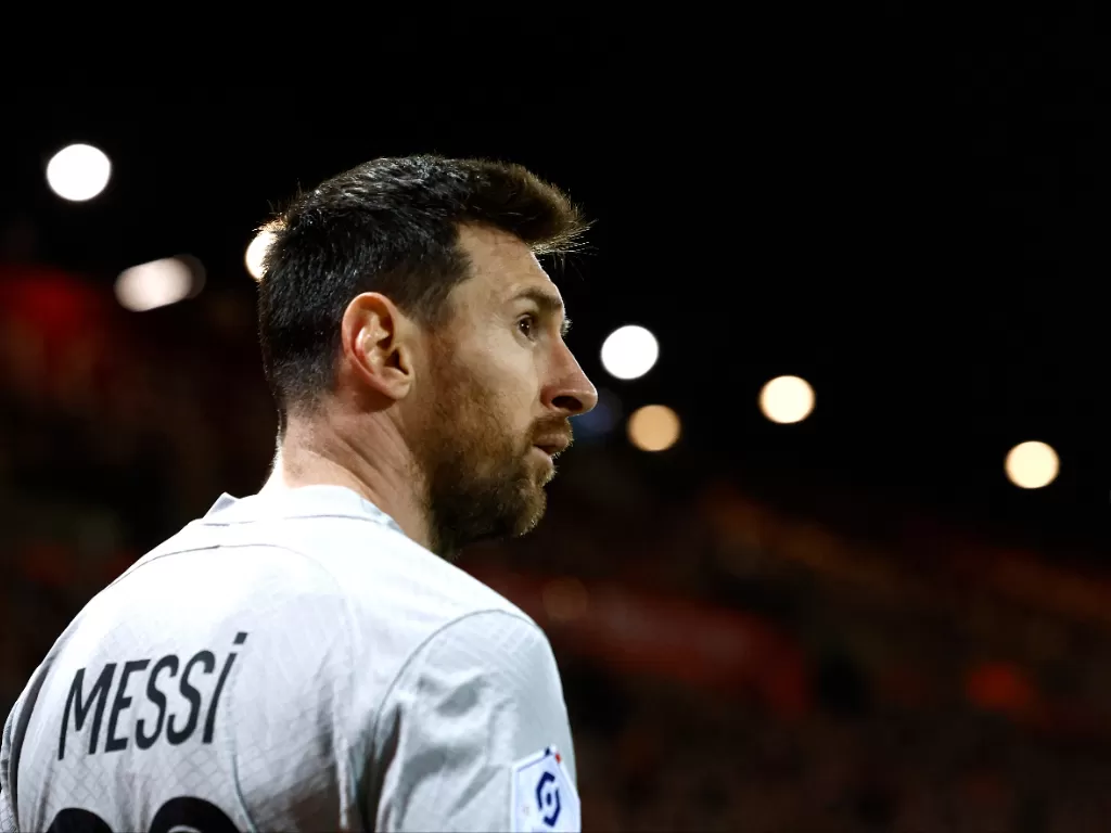 Mega bintang PSG, Lionel Messi. (REUTERS/Stephane Mahe)