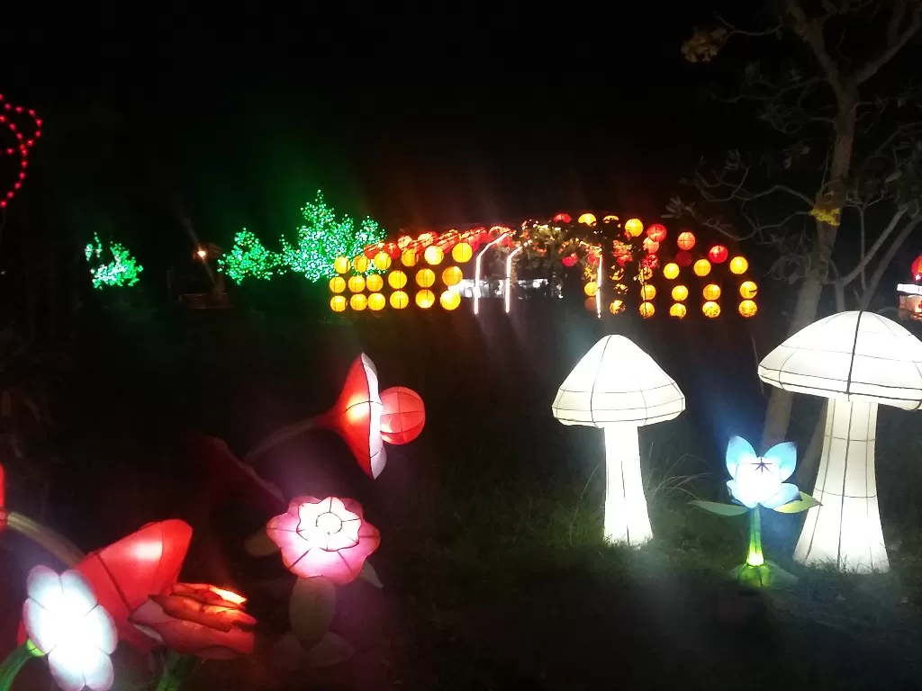 Wisata Taman Lampion di Jogja (Z Creators/Adinda Dewi)
