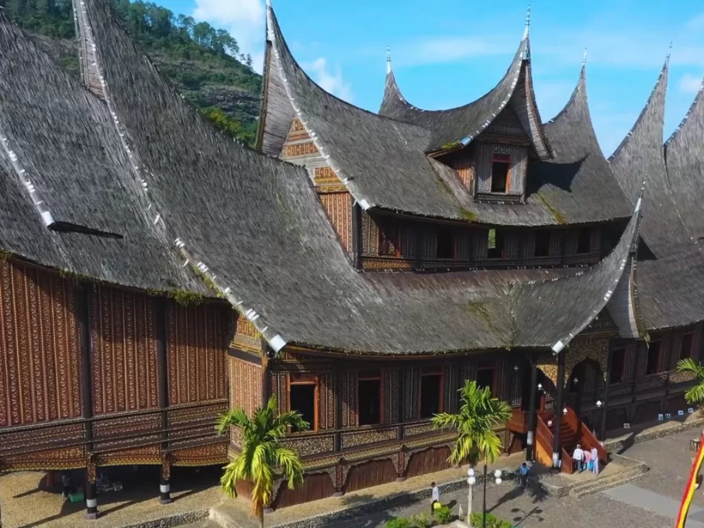 Istana Basa Pagaruyung. (Z Creator/Sriwahyuni Kuna)